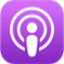Apple Podcasts logo